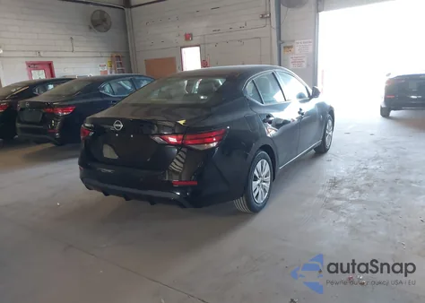 2025 Nissan Sentra S from USA, damaged, VIN 3N1AB8BV1SY322696